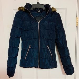 Dark Blue Winter Jacket